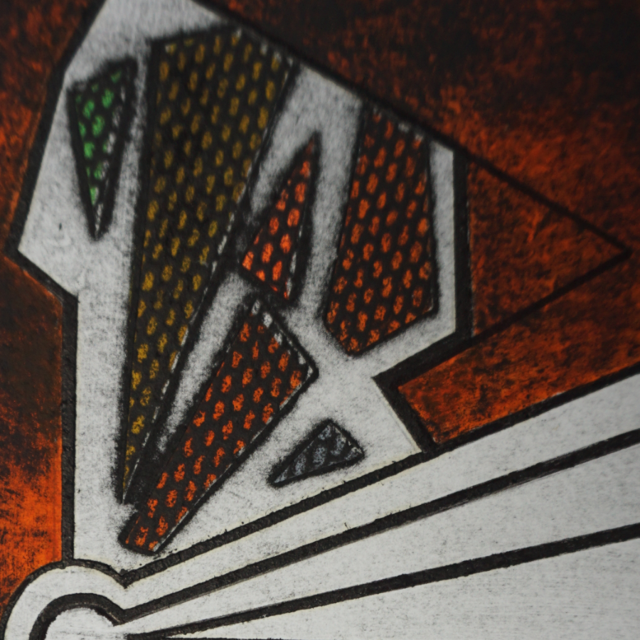 the_pea - Art work by Kirsten Mortimer